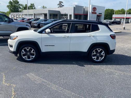 White Clearcoat 2020 Jeep Compass Limited