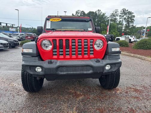 Firecracker Red Clearcoat 2020 Jeep Wrangler Unlimited Sport