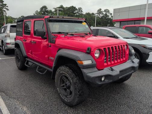 Firecracker Red Clearcoat 2020 Jeep Wrangler Unlimited Sport