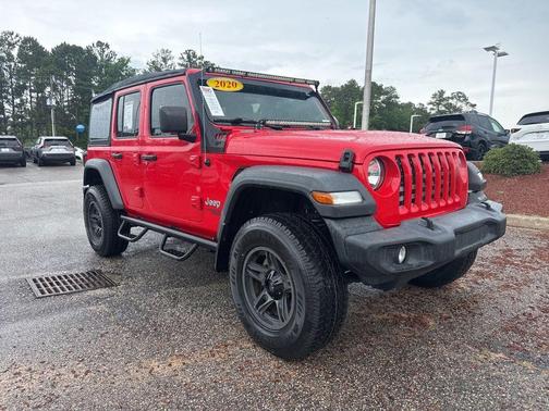 Firecracker Red Clearcoat 2020 Jeep Wrangler Unlimited Sport
