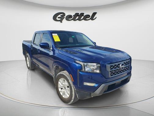 Deep Blue Pearl 2023 Nissan Frontier SV