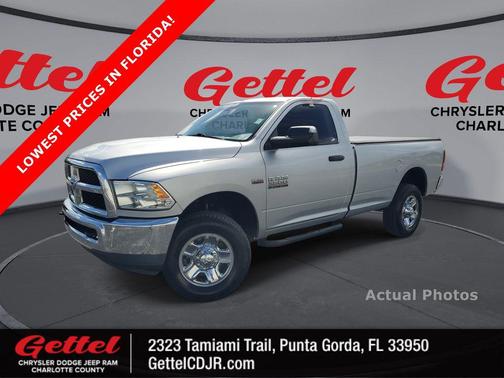 2018 RAM 3500 Tradesman Regular Cab 4x4 8' Box