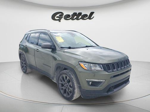 Olive Green Pearlcoat 2021 Jeep Compass 80th Special Edition