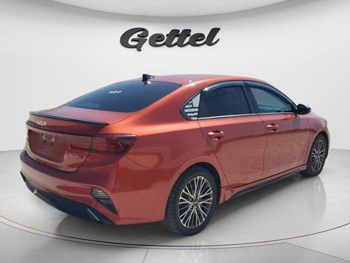 Fire Orange 2022 Kia Forte GT-Line