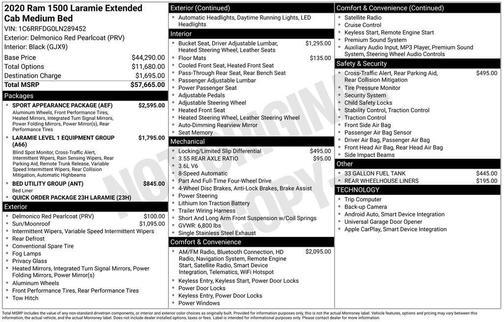 2020 RAM 1500 Laramie