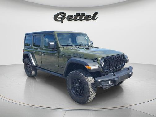 Sarge Green Clearcoat 2024 Jeep Wrangler Sport