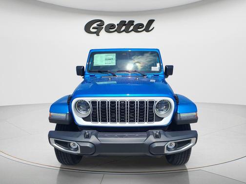 hydro blue pearlcoat 2026 Jeep Wrangler 4-Door Sahara 4x4
