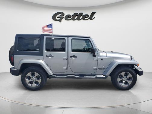 Billet Silver Metallic Clearcoat 2018 Jeep Wrangler JK Unlimited Sahara