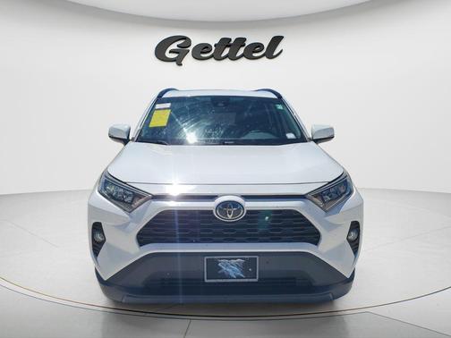 Super White 2019 Toyota RAV4 XLE