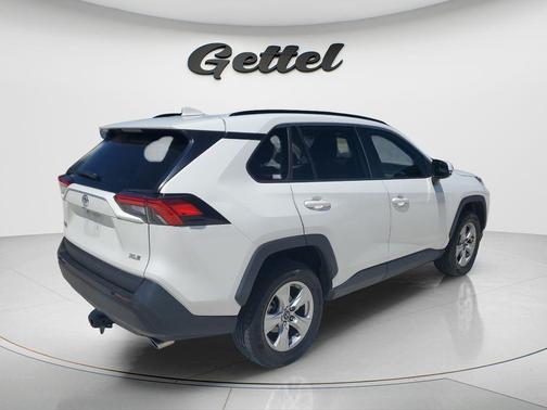 Super White 2019 Toyota RAV4 XLE