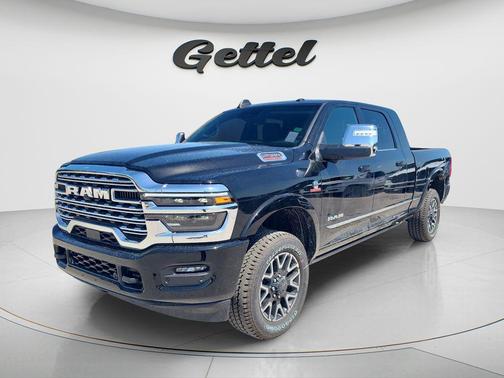 Diamond Black Crystal Pearlcoat 2026 RAM 2500 Limited Mega Cab 4x4 6'4' Box