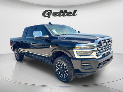 Diamond Black Crystal Pearlcoat 2026 RAM 2500 Limited Mega Cab 4x4 6'4' Box