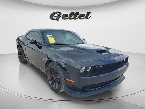 Pitch Black Clearcoat 2021 Dodge Challenger R/T Scat Pack Widebody