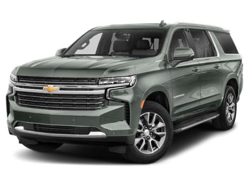 Silver Sage Metallic 2024 Chevrolet Suburban LT