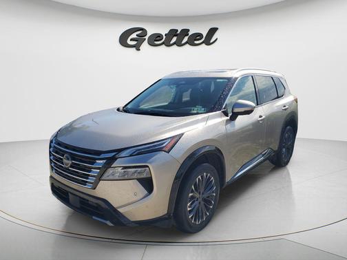 Champagne Silver Metallic 2026 Nissan Rogue Platinum