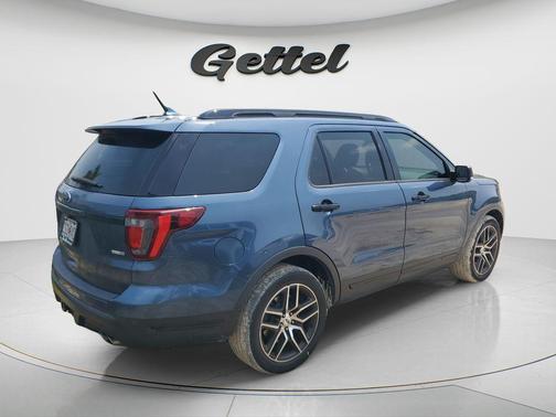 Blue Metallic 2019 Ford Explorer Sport