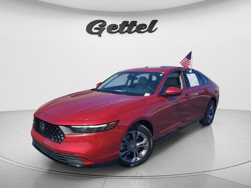 Radiant Red Metallic 2023 Honda Accord Hybrid EX-L