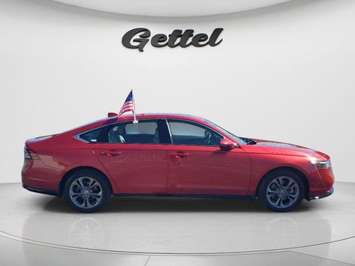 Radiant Red Metallic 2023 Honda Accord Hybrid EX-L