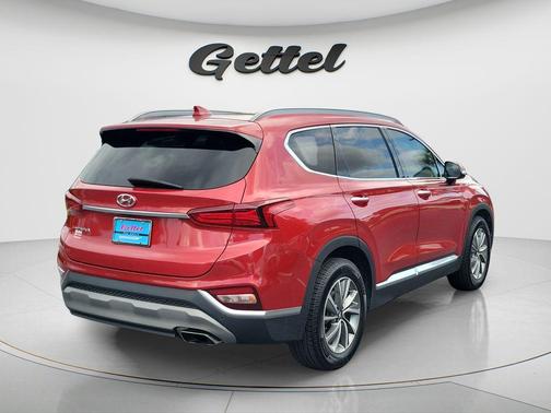 Scarlet Red 2019 Hyundai SANTA FE Ultimate 2.4