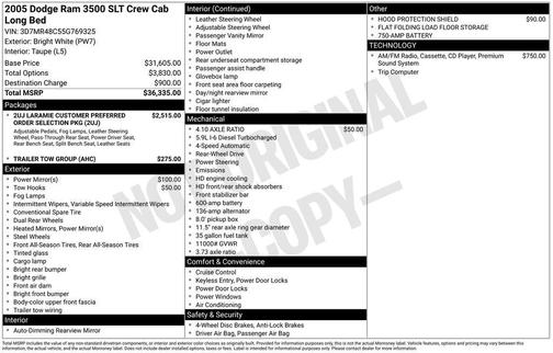 2005 Dodge Ram 3500 Laramie