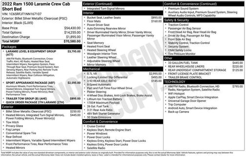 2022 RAM 1500 Laramie
