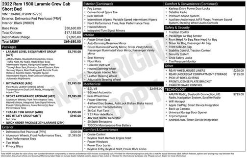 2022 RAM 1500 Laramie