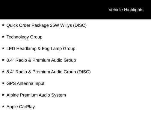 2021 Jeep Wrangler Willys
