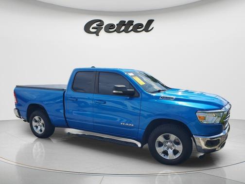 Hydro Blue Pearlcoat 2021 RAM 1500 Big Horn/Lone Star