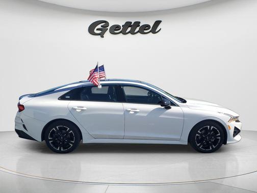 Glacial White Pearl 2021 Kia K5 GT-Line