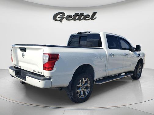 Glacier White 2019 Nissan Titan XD SV