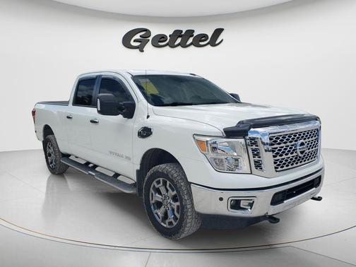Glacier White 2019 Nissan Titan XD SV