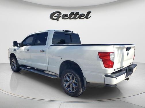 Glacier White 2019 Nissan Titan XD SV