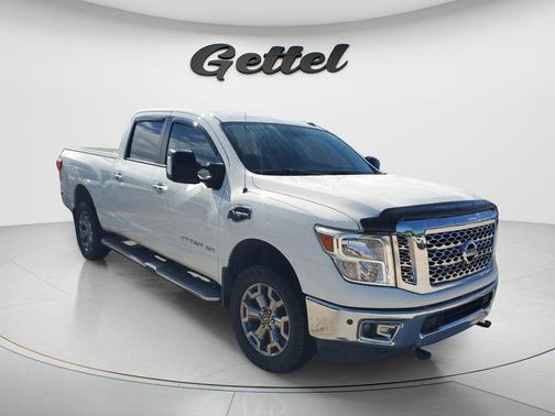 Glacier White 2019 Nissan Titan XD SV
