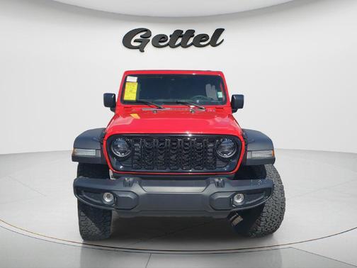 Firecracker Red Clearcoat 2024 Jeep Wrangler Sport