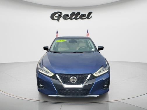 Deep Blue Pearl 2020 Nissan Maxima 3.5 Platinum