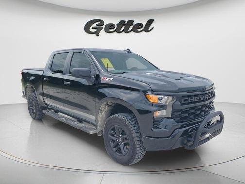 Black 2026 Chevrolet Silverado 1500 Custom Trail Boss