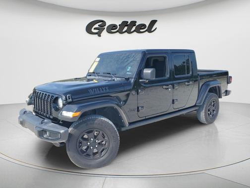 Black Clearcoat 2023 Jeep Gladiator Willys 4x4