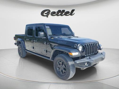 Black Clearcoat 2023 Jeep Gladiator Willys 4x4