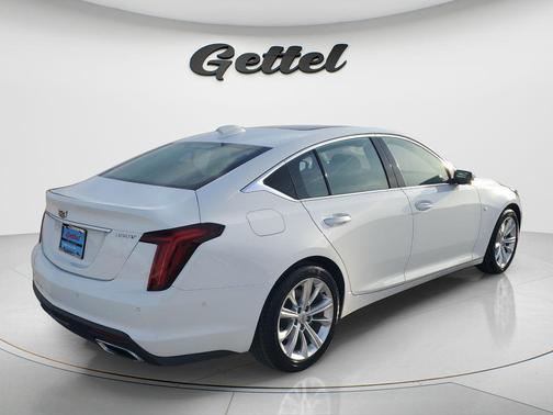 Summit White 2025 Cadillac CT5 Premium Luxury