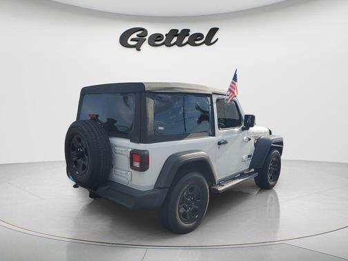 Bright White Clearcoat 2023 Jeep Wrangler Sport