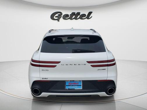 Alta White 2025 Genesis GV70 3.5T AWD Sport