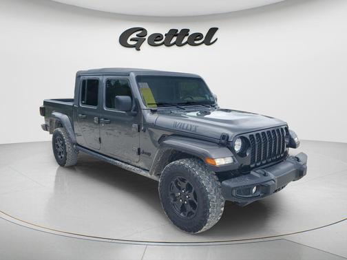 Granite Crystal Metallic Clearcoat 2021 Jeep Gladiator Willys 4x4
