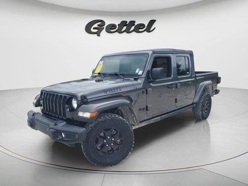 Granite Crystal Metallic Clearcoat 2021 Jeep Gladiator Willys 4x4