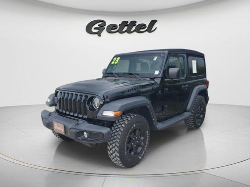 Black Clearcoat 2023 Jeep Wrangler Sport