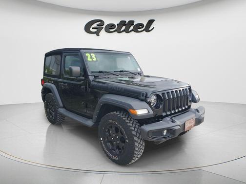 Black Clearcoat 2023 Jeep Wrangler Sport