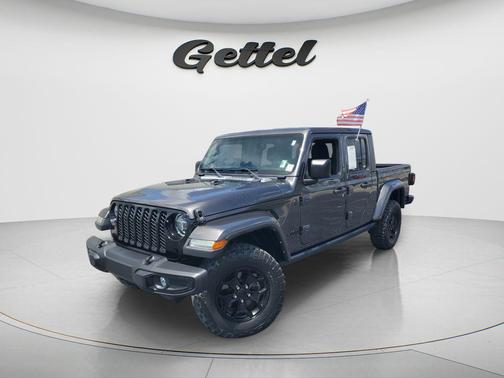 Granite Crystal Metallic Clearcoat 2022 Jeep Gladiator Willys 4x4
