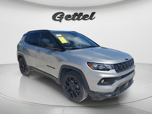 Billet Silver Metallic Clearcoat 2022 Jeep Compass Latitude