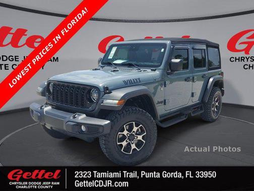 Anvil Clear Coat 2024 Jeep Wrangler Willys