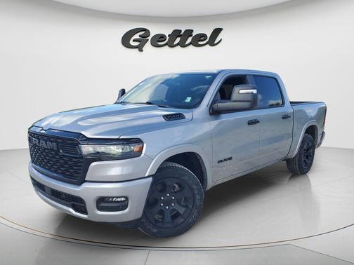 Billet Silver Metallic Clearcoat 2025 RAM 1500 Big Horn/Lone Star