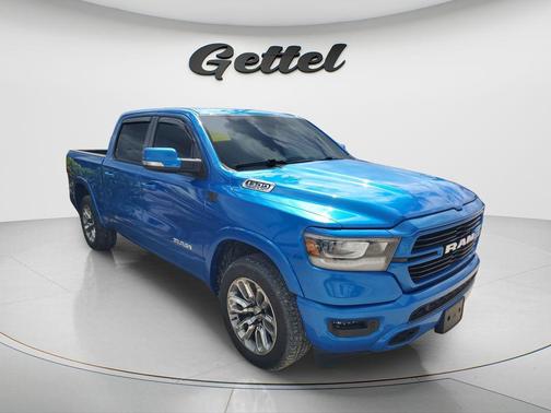 Hydro Blue Pearlcoat 2021 RAM 1500 Laramie